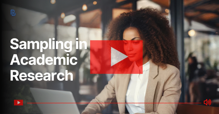 Sampling in academic research