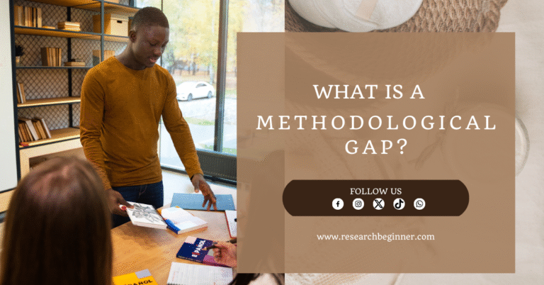 What is a Methodological Gap?