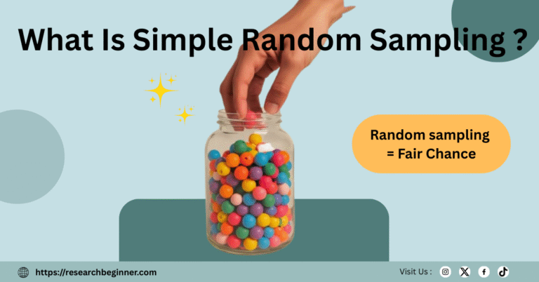 WHAT IS SIMPLE RANDOM SAMPLING?