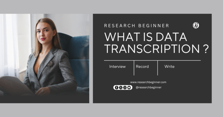What is Data Transcription?